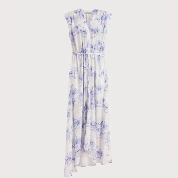 All Saints Tate Tajpur Midi Dress - Picture 1 of 13